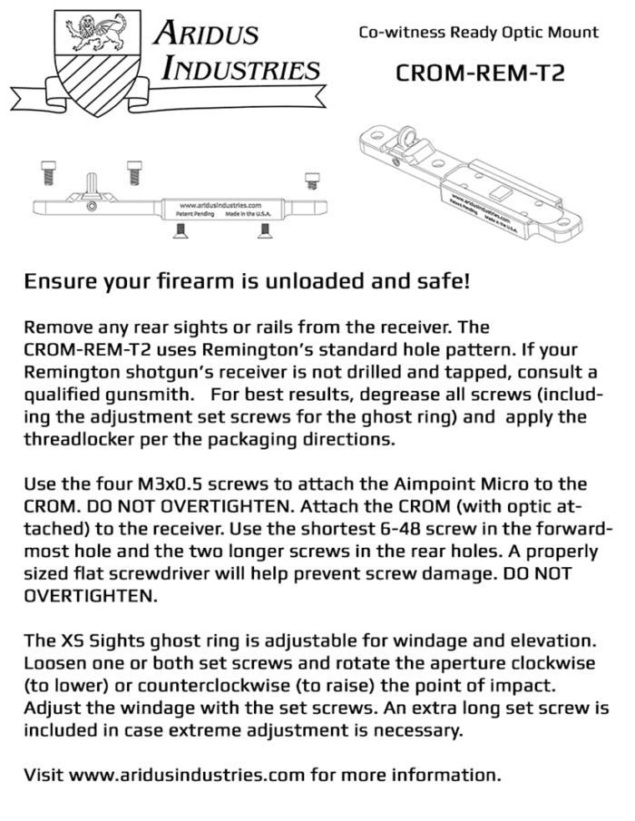 Remington/Aimpoint Micro CROM - Image 2
