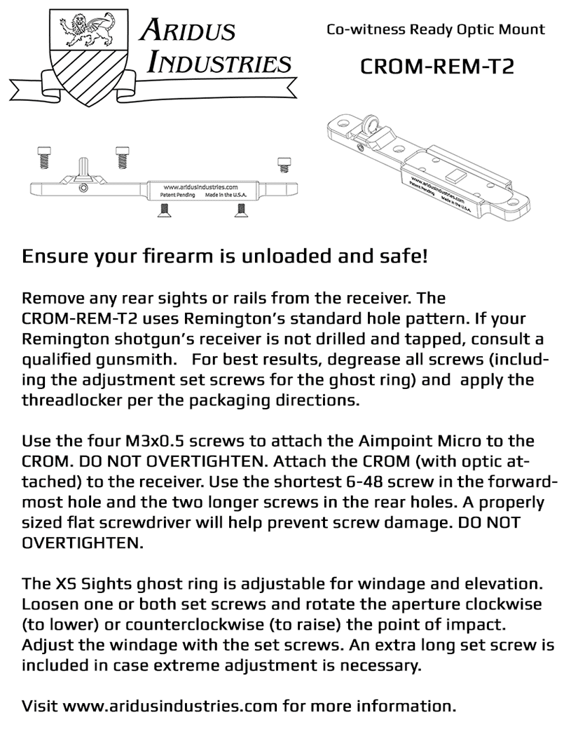 Remington/Aimpoint Micro CROM - Image 2